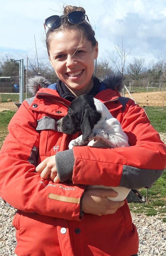 du mas du zouave - Une ostéopathe animale heureuse avec son pointer !